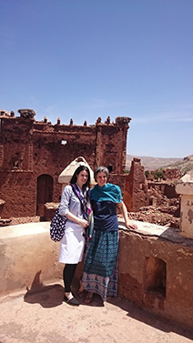 sisters at telouet